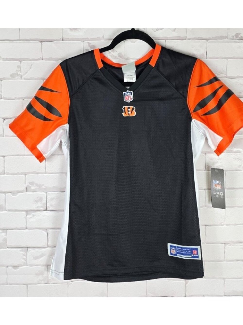 Cincinnati Bengals - Women's NFL Pro Line Blank Football Jersey NEW NWT Small
